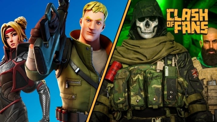 Image for Clash of Fans: Call of Duty Warzone and Fortnite