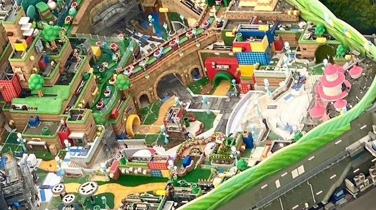 Imagen para Así avanza la construcción del parque de atracciones Super Nintendo World en Universal Studios