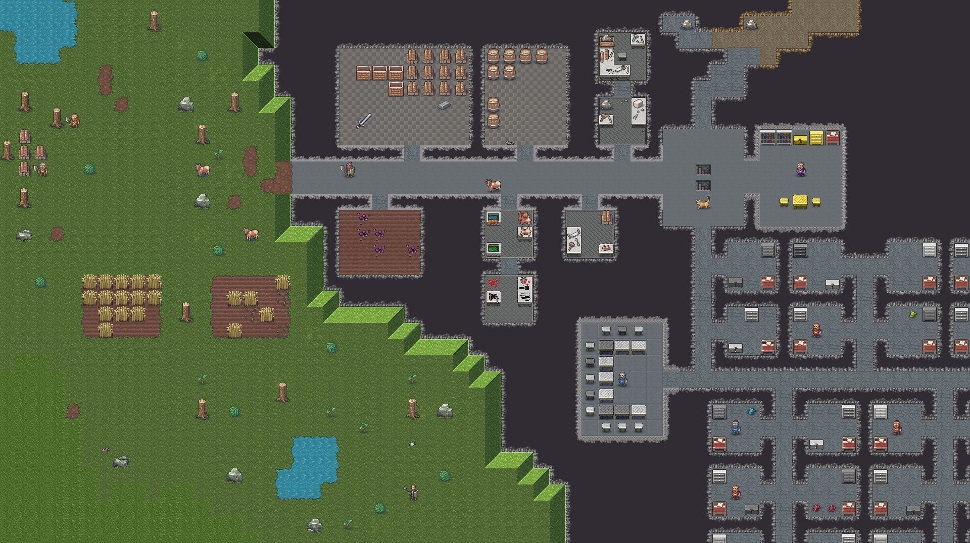 First look at Dwarf Fortress Steam version gameplay