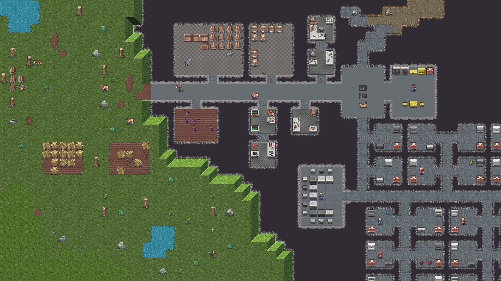Image for First look at Dwarf Fortress Steam version gameplay