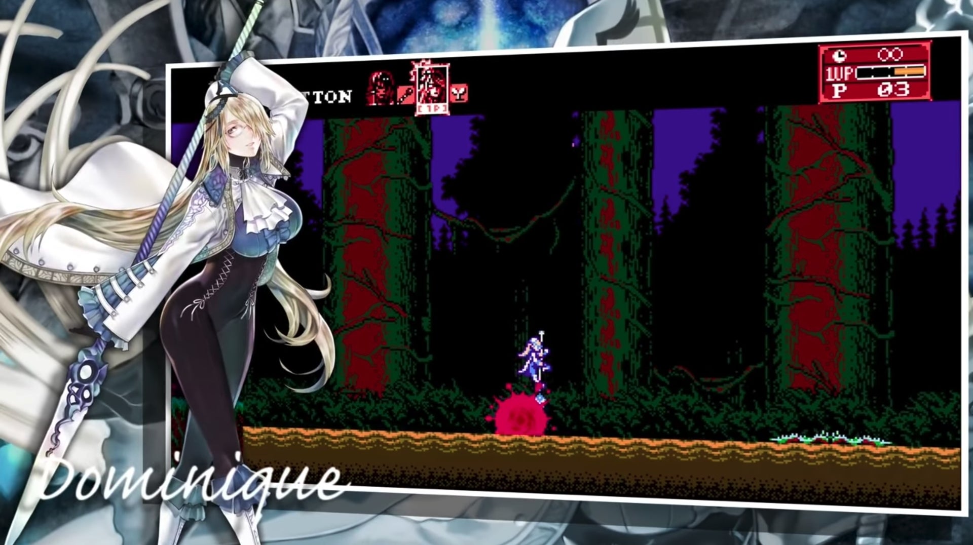 Image for Here is Bloodstained: Curse of the Moon 2's release date