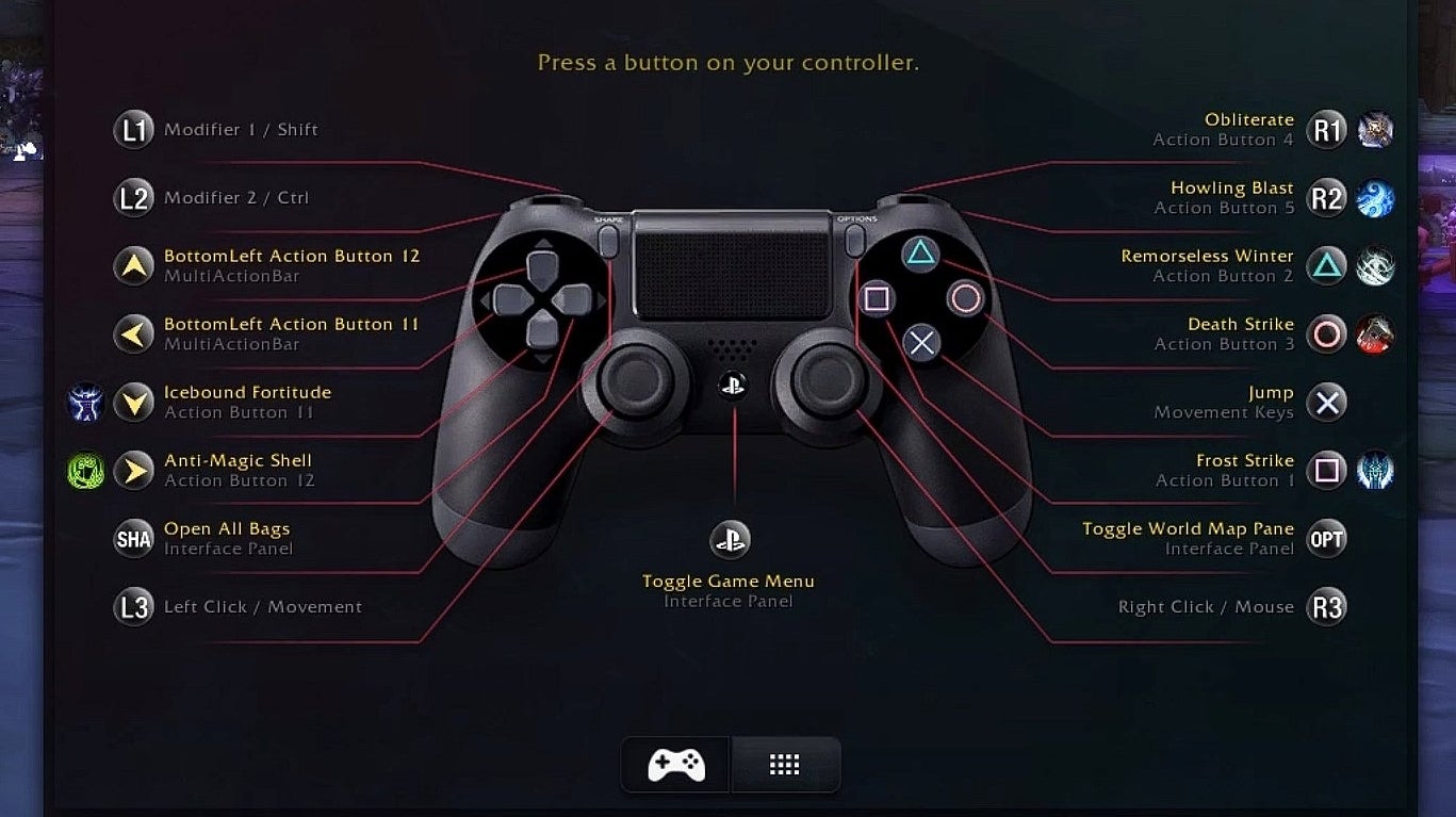 Image for Blizzard explains what's going on with controller support in World of Warcraft: Shadowlands