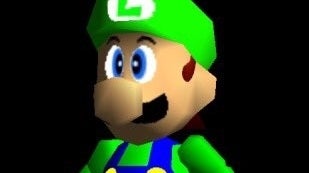 found Luigi in Super Mario 64 
