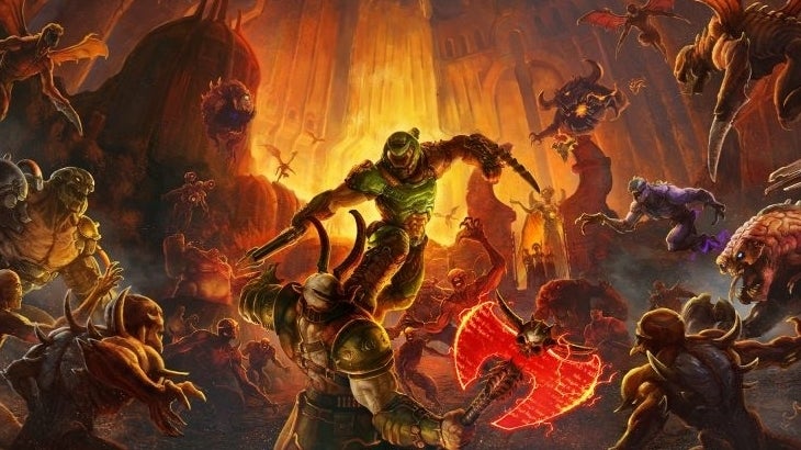 Afbeeldingen van Doom Eternal en The Elder Scrolls Online krijgen gratis upgrade naar PS5 en Xbox Series X