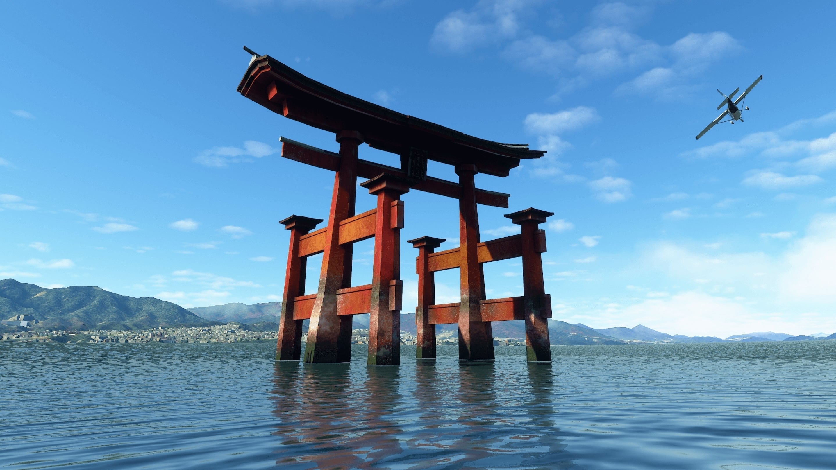 Imagem para O Japão ficou mais bonito e realista em Microsoft Flight Simulator
