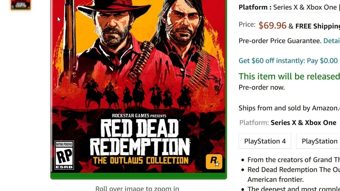 Imagem para Rumor: Red Dead Redemption The Outlaws Collection