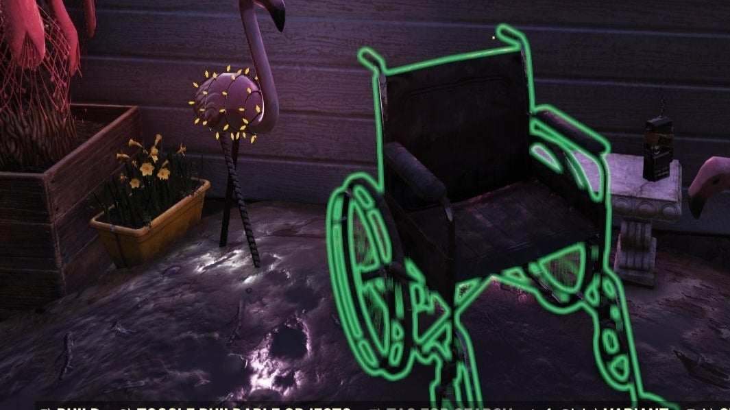 Imagen para Fallout 76 añade sillas de ruedas tras la petición de un fan