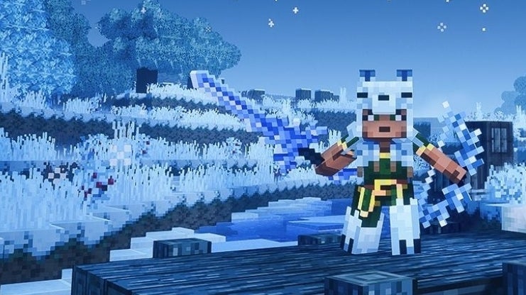 Image for Minecraft Dungeons' "chilliest and thrilliest" event is now live