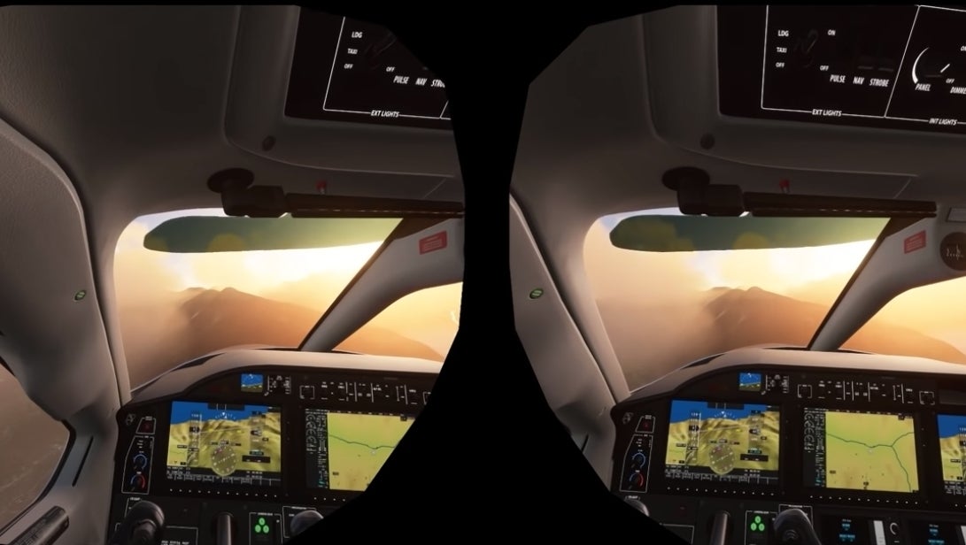 Imagen para Microsoft Flight Simulator recibe soporte para VR en una actualización