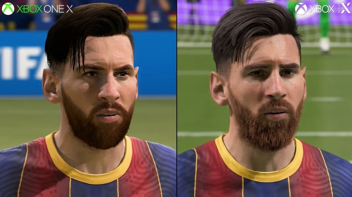 Image for Videosrovnání vlasů z nextgen a oldgen verze FIFA 21
