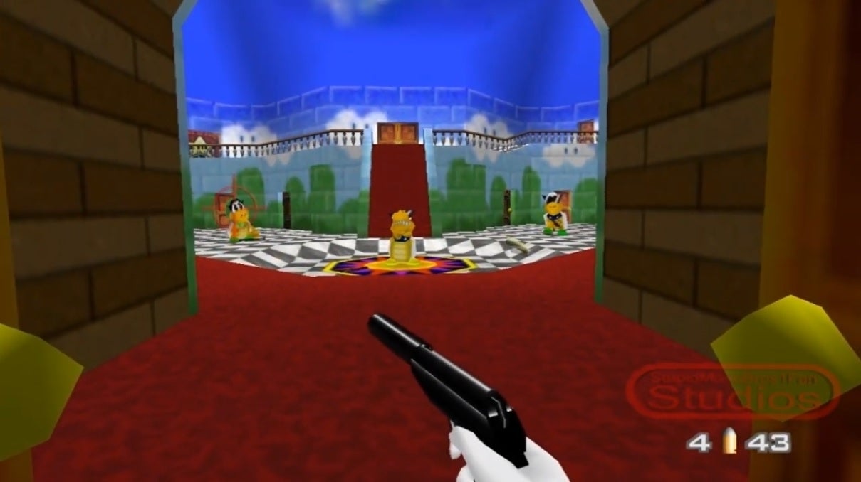 Image for Mario has a licence to kill in Peach's Castle