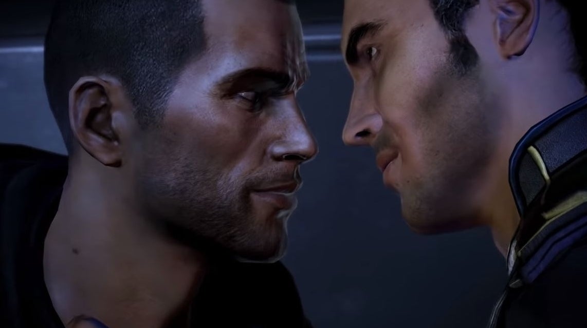 Imagen para BioWare desmiente que hubiese un romance masculino con Kaidan Alenko planeado para Mass Effect 1