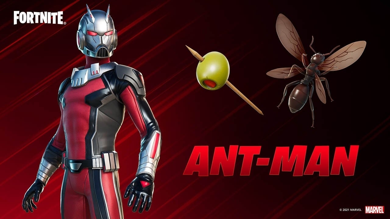 Afbeeldingen van Ant-Man maakt zijn opwachting in Fortnite