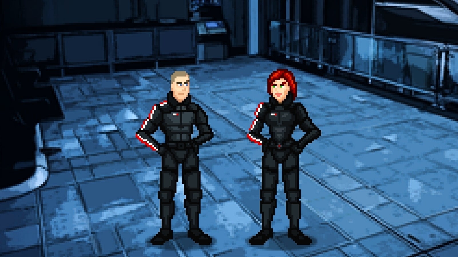 Bilder zu So würde Mass Effect als Lucasfilm-Adventure à la Monkey Island aussehen