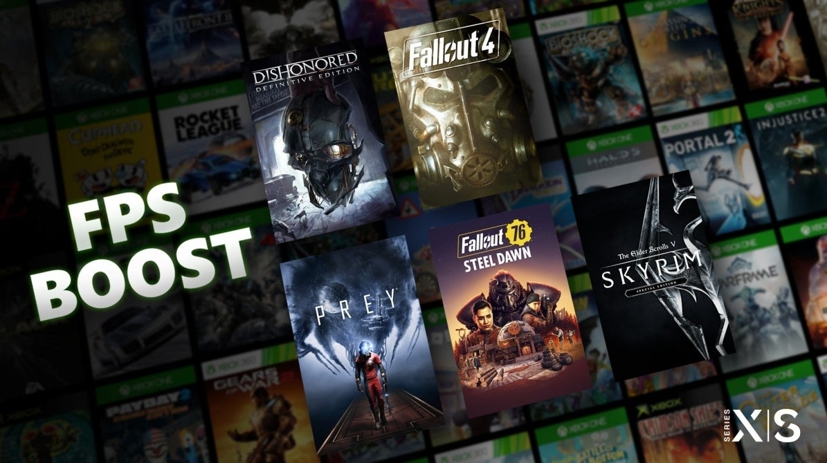 Imagem para Dishonored, Skyrim, Fallout 4 e mais recebem FPS Boost na Xbox Series