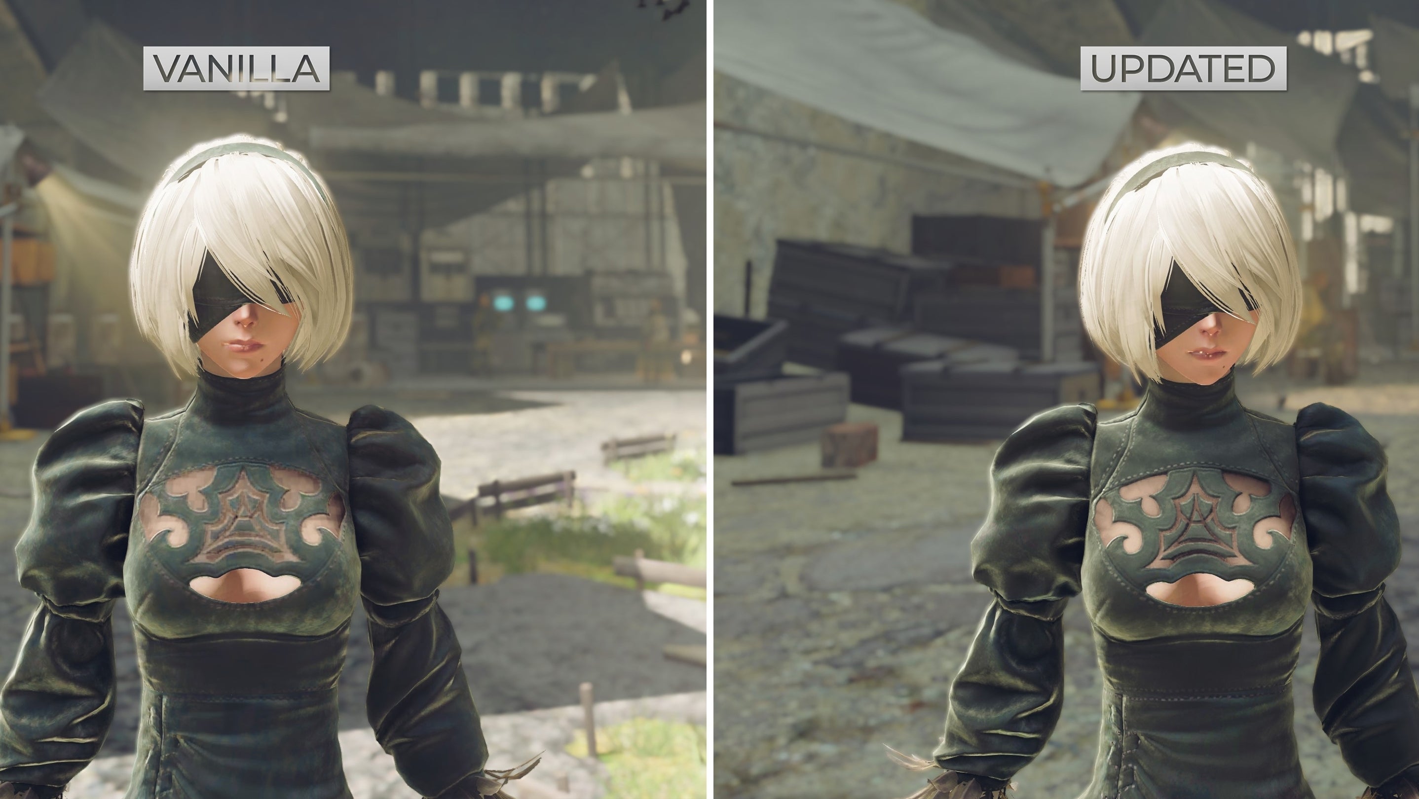 Image for Modder's Nier: Automata HD texture pack finally complete after four years of development