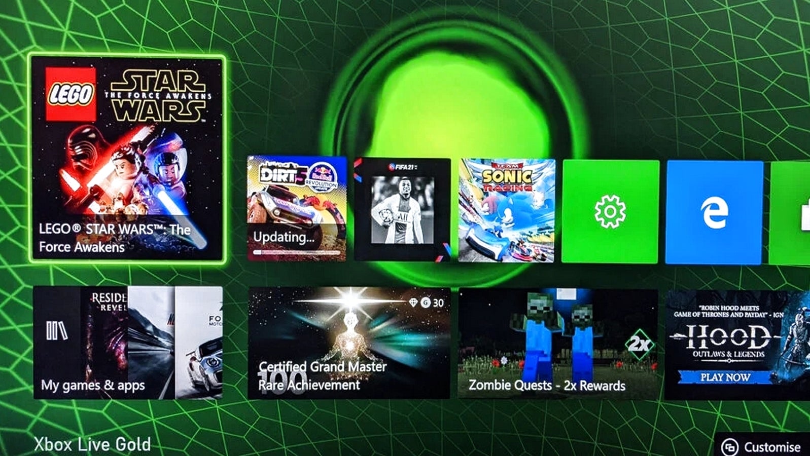 Bilder zu Verpasst eurer Xbox Series X/S jetzt einen dynamischen Hintergrund im Stil der allerersten Xbox