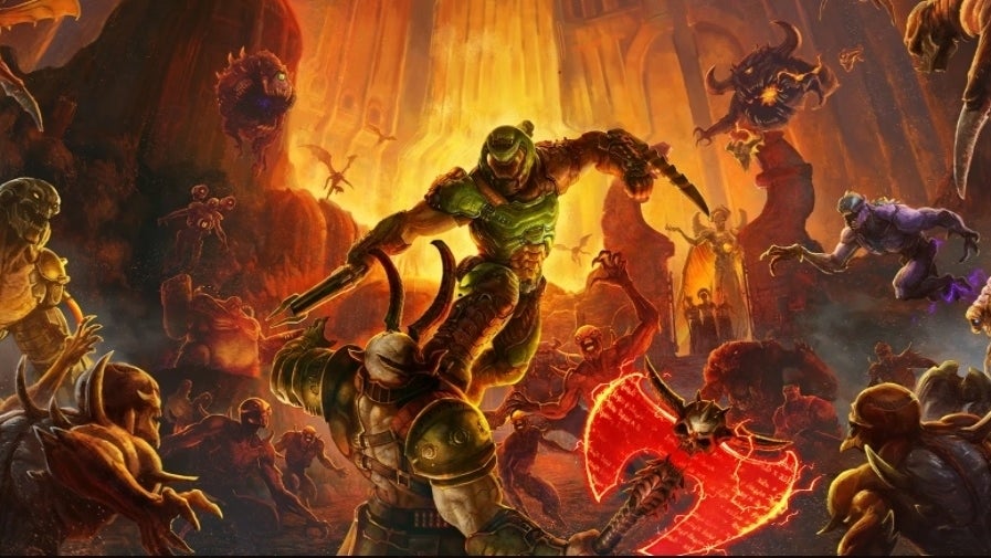 Obrazki dla Doom Eternal wkrótce z aktualizacją next-genową. Lepsza grafika, więcej FPS i ray tracing