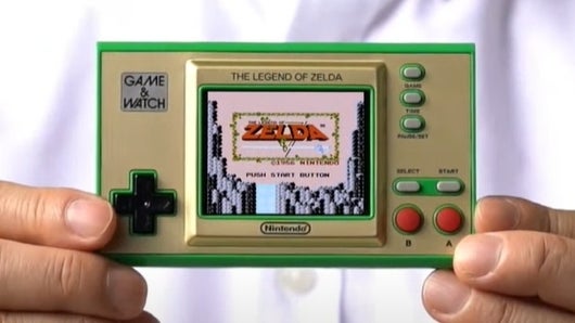 Imagen para Anunciada la Game & Watch de The Legend of Zelda