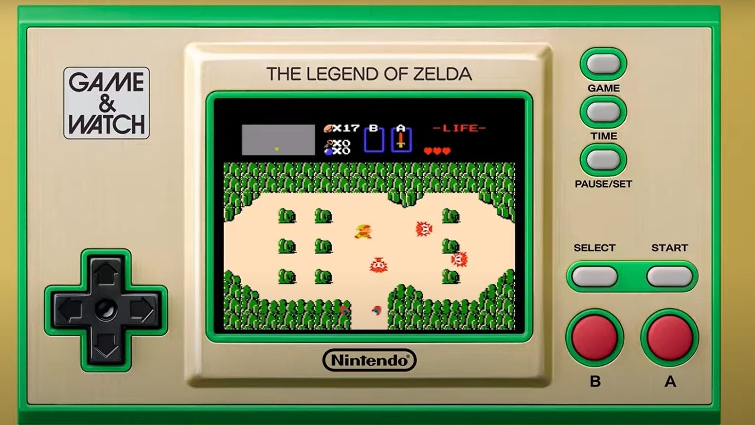 Afbeeldingen van Game & Watch: The Legend of Zelda aangekondigd