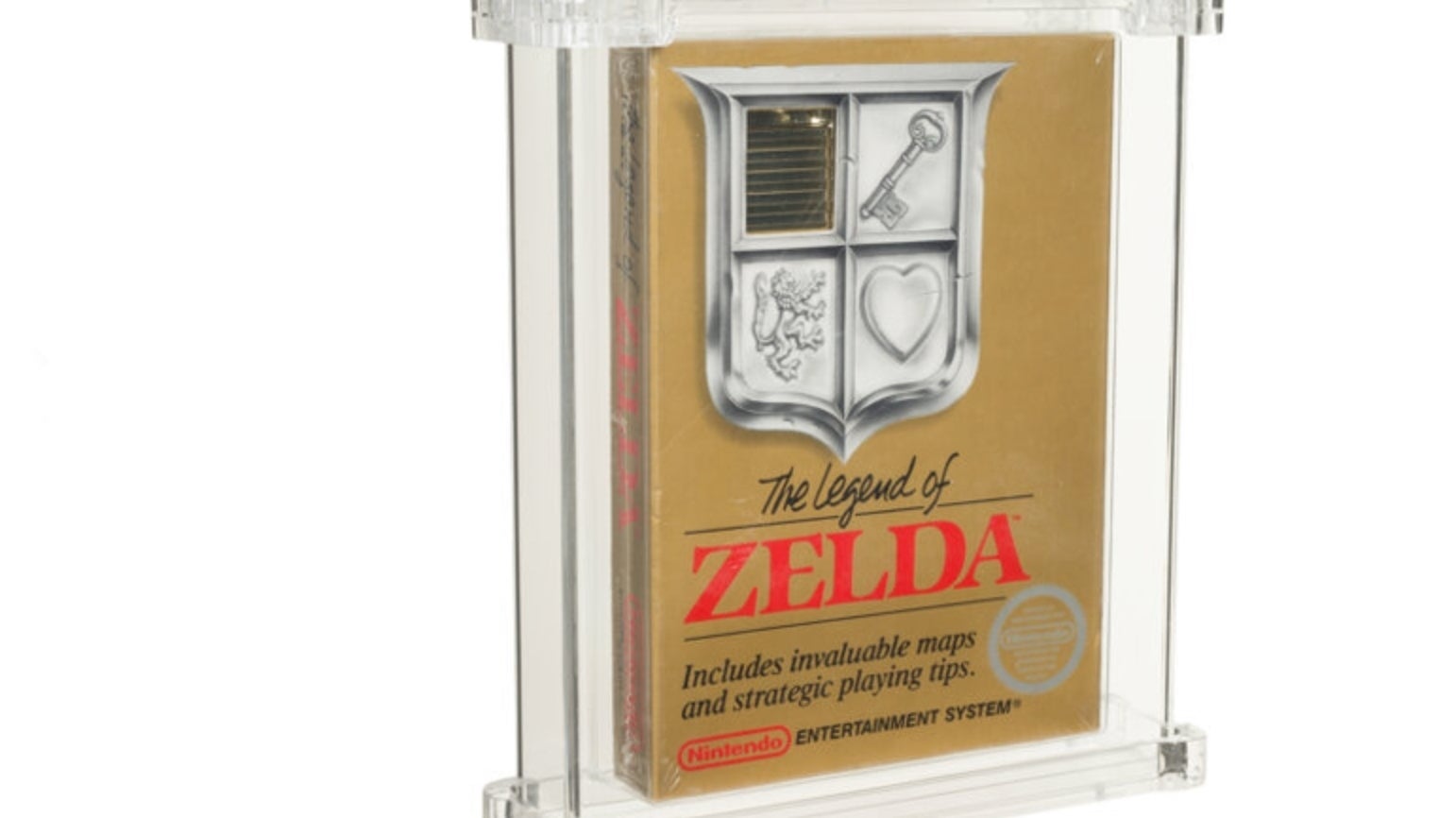 Image for You can own this rare 1987 version of The Legend of Zelda for $110,000 (and rising)
