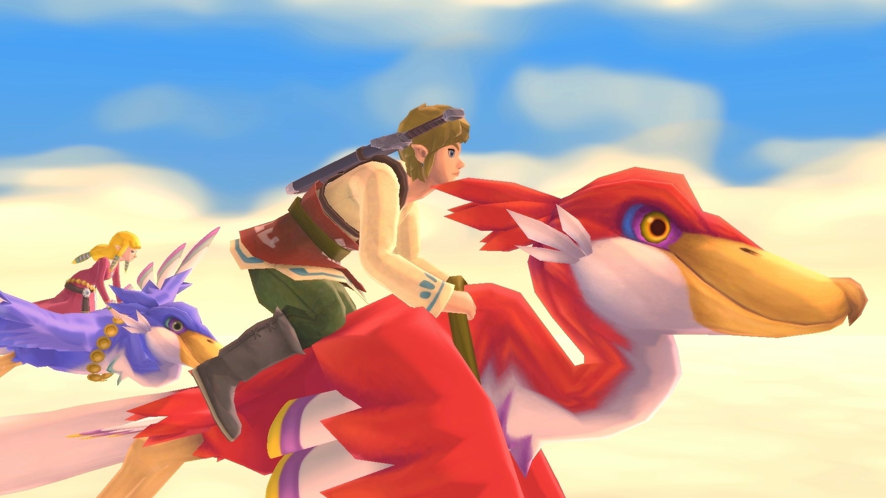 Image for Review: The Legend of Zelda: Skyward Sword HD - a cloud-bound romance