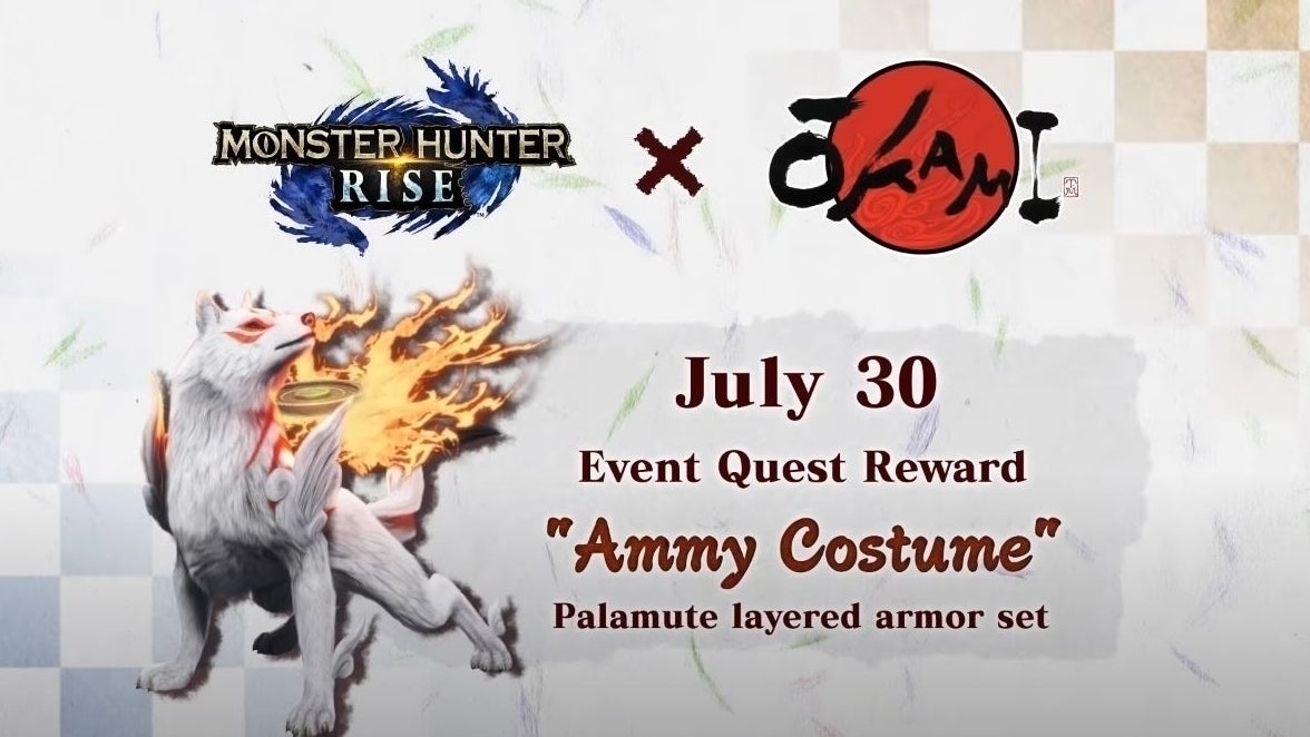 Imagen para Monster Hunter Rise lanza una colaboración con Okami