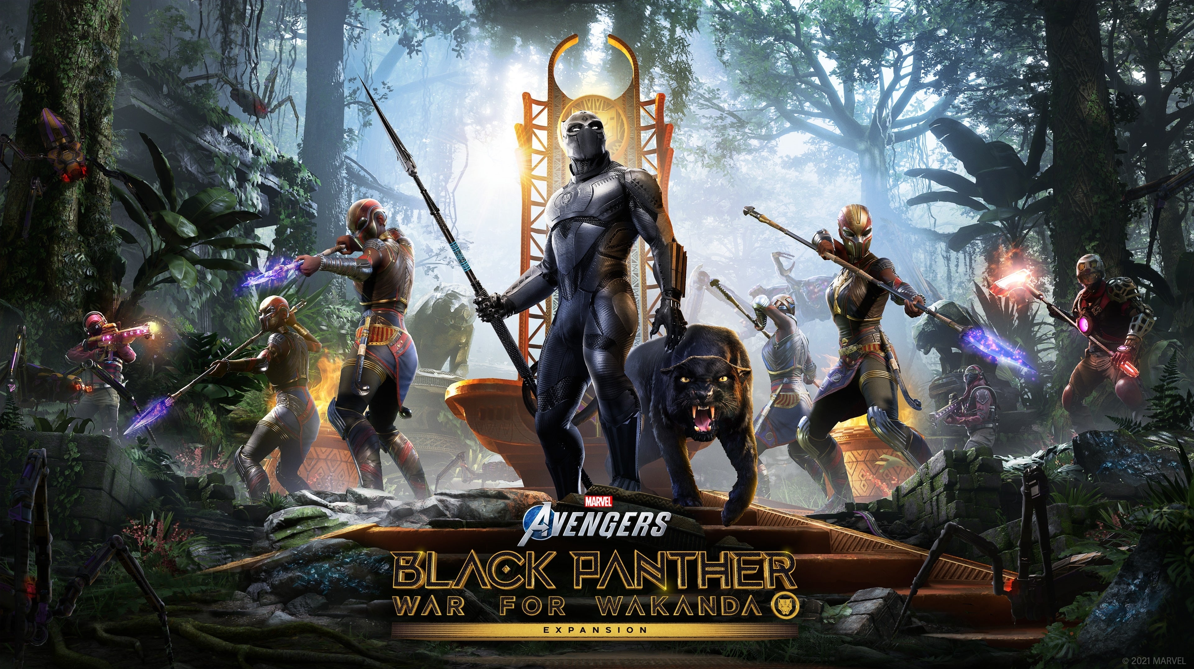Imagen para Black Panther llegará a Marvel's Avengers en agosto con Guerra por Wakanda