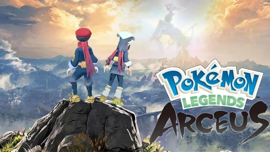 Afbeeldingen van Pokémon Legends: Arceus gameplay toont Hisuian forms