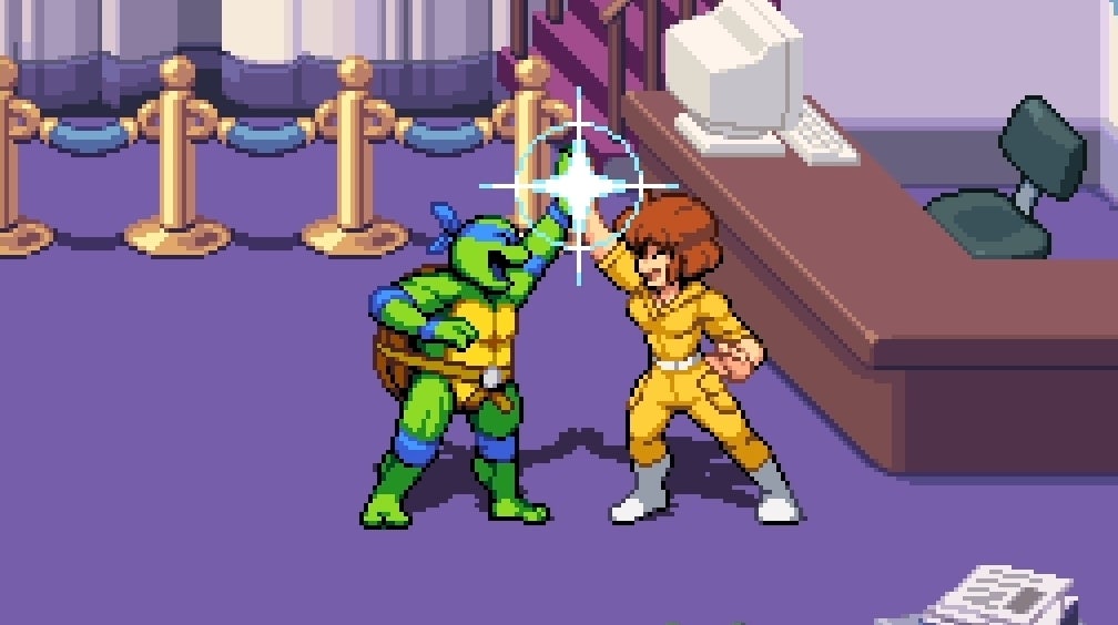 Image for April O'Neil is a playable character in the promising Teenage Mutant Ninja Turtles: Shredder's Revenge