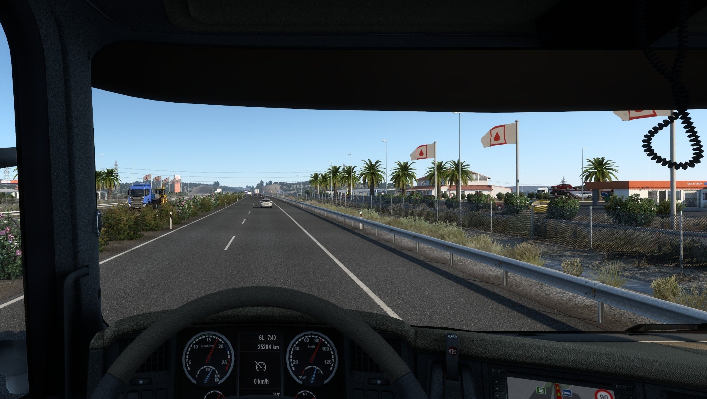 Image for Travelling across Europe is a dream come true with the venerable Euro Truck multiplayer mod