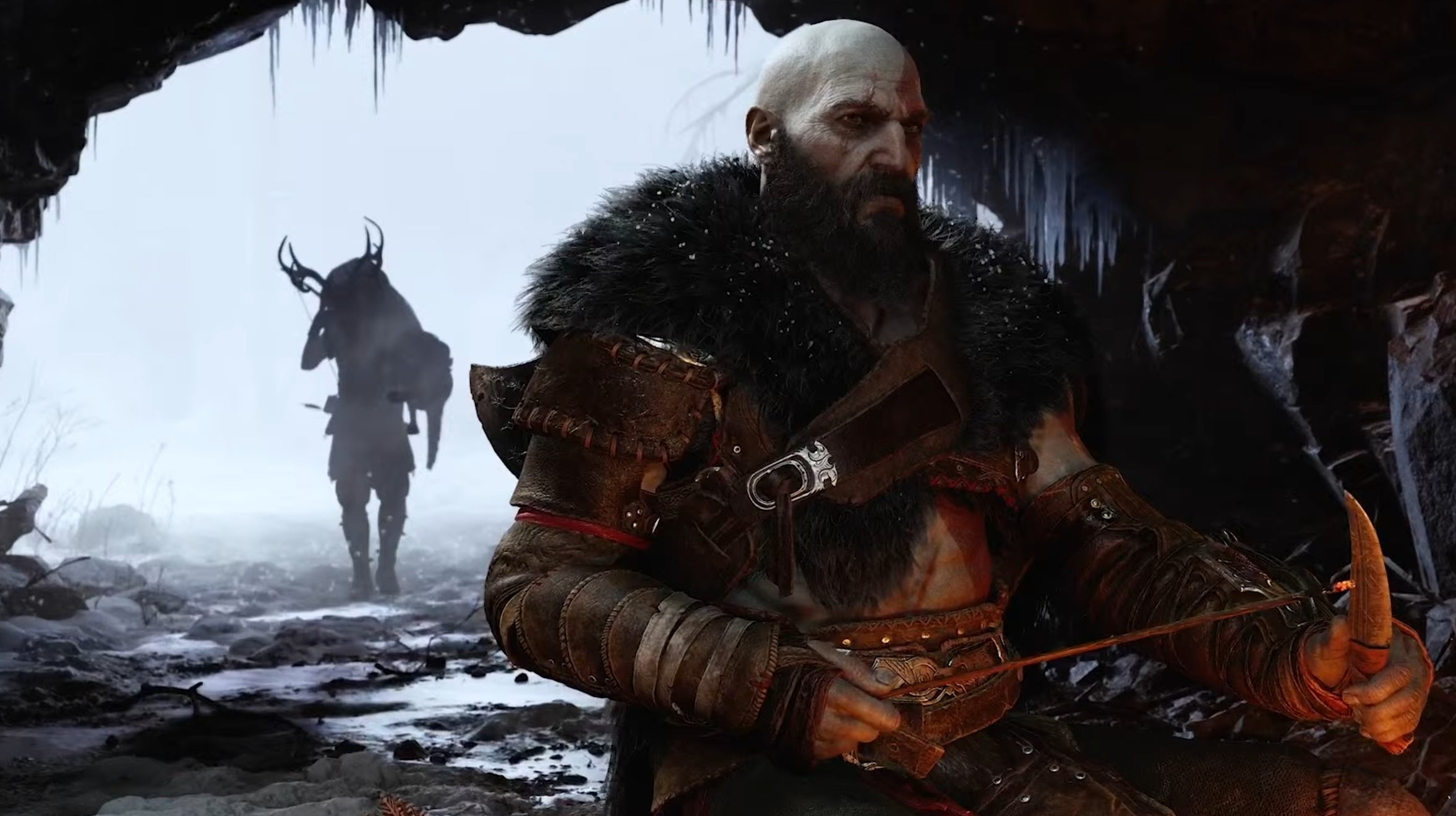 Bilder zu In God of War Ragnarök trifft Kratos auf Thor - seht den ersten Trailer