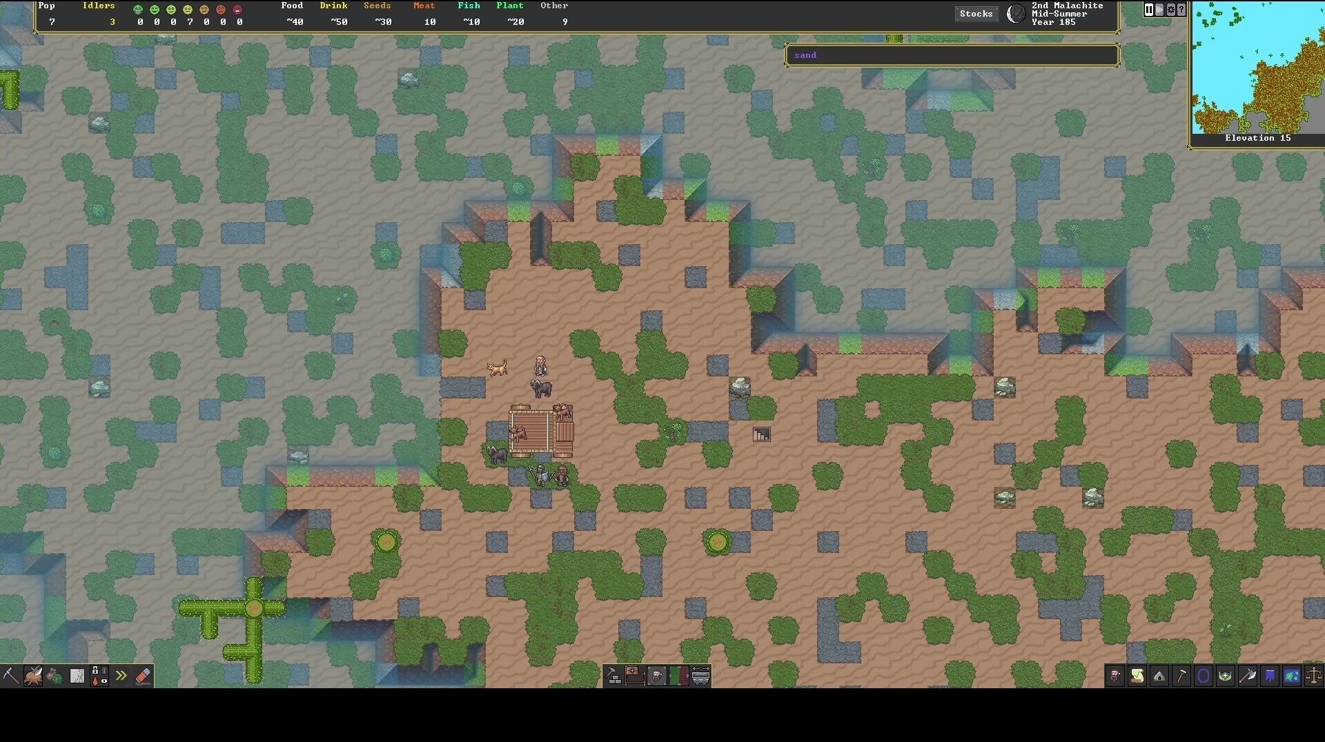 Image for Here's 10 minutes of the Steam version of Dwarf Fortress in action