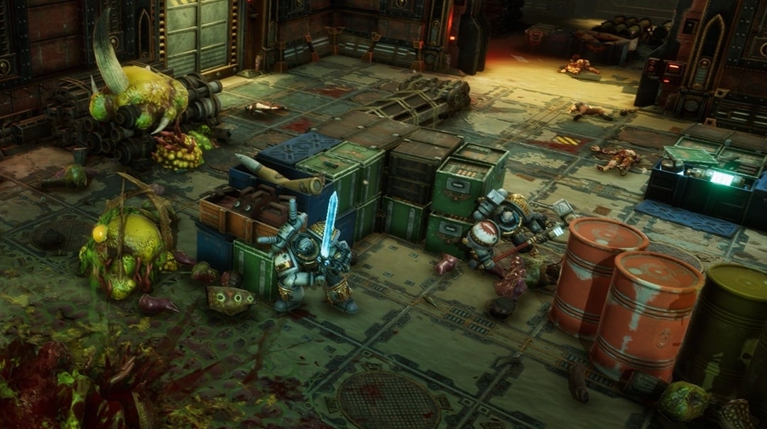 Image for I'm getting an XCOM vibe from Warhammer 40,000: Chaos Gate - Daemonhunters gameplay