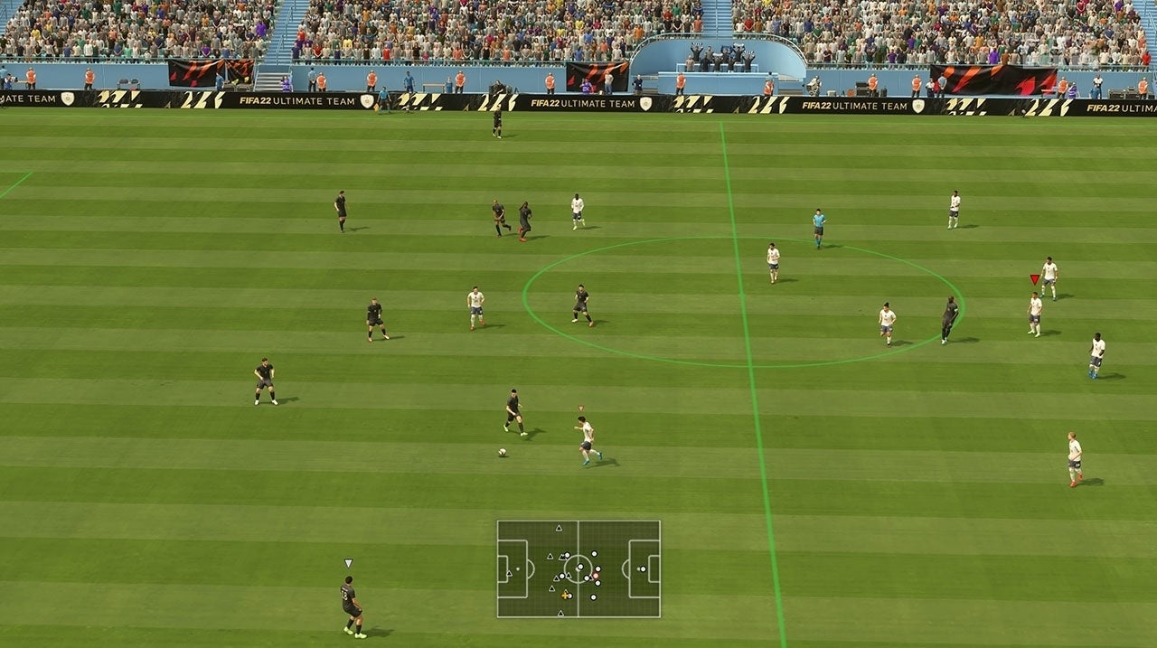 Afbeeldingen van Aanpasbare kleur veldlijnen in FIFA 22 zorgt voor problemen