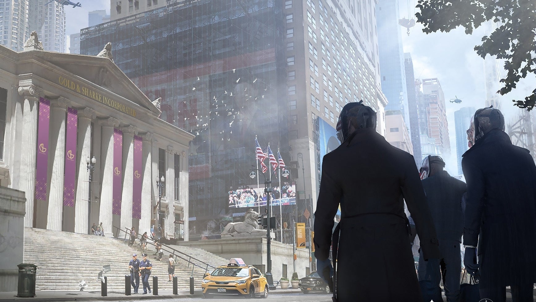 Image for Payday 3 is set in New York, features the original gang