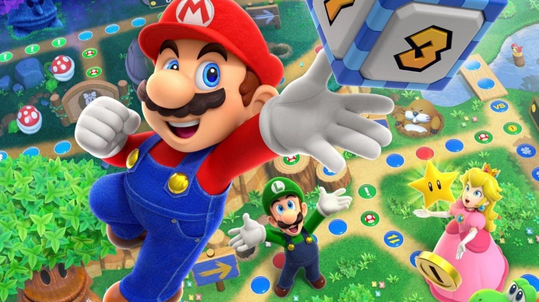 Immagine di Mario Party Superstars - Giochi di società nell'era del distanziamento sociale
