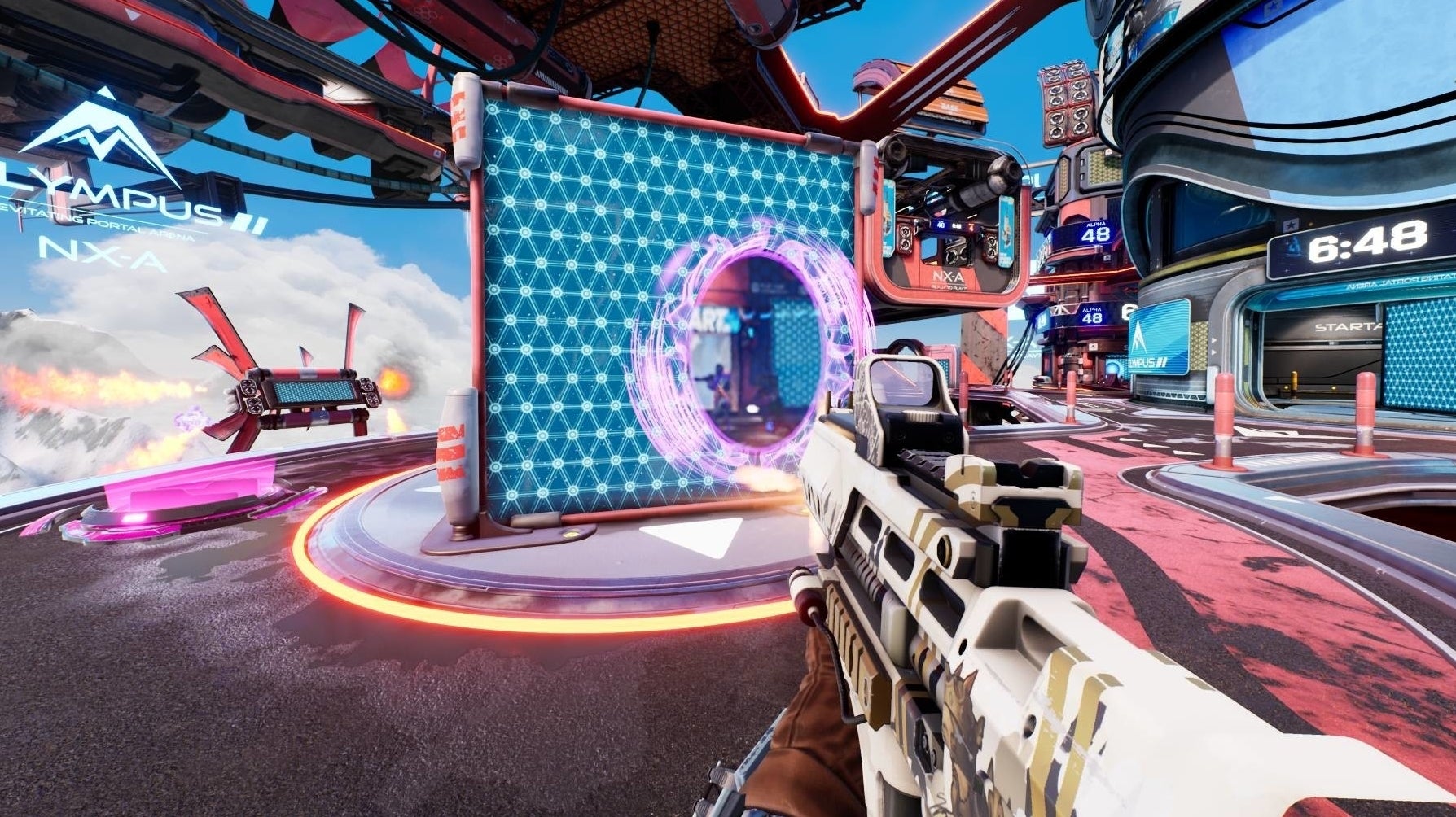 Image for Splitgate adds custom matches