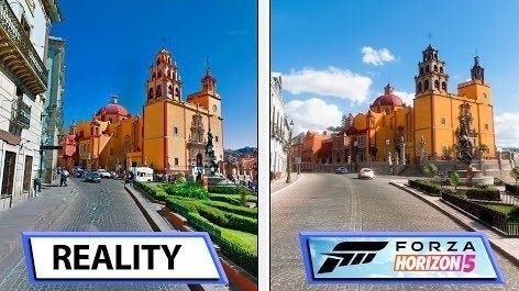 Image for Krásy Mexika ve videosrovnání Forza Horizon 5 se skutečností