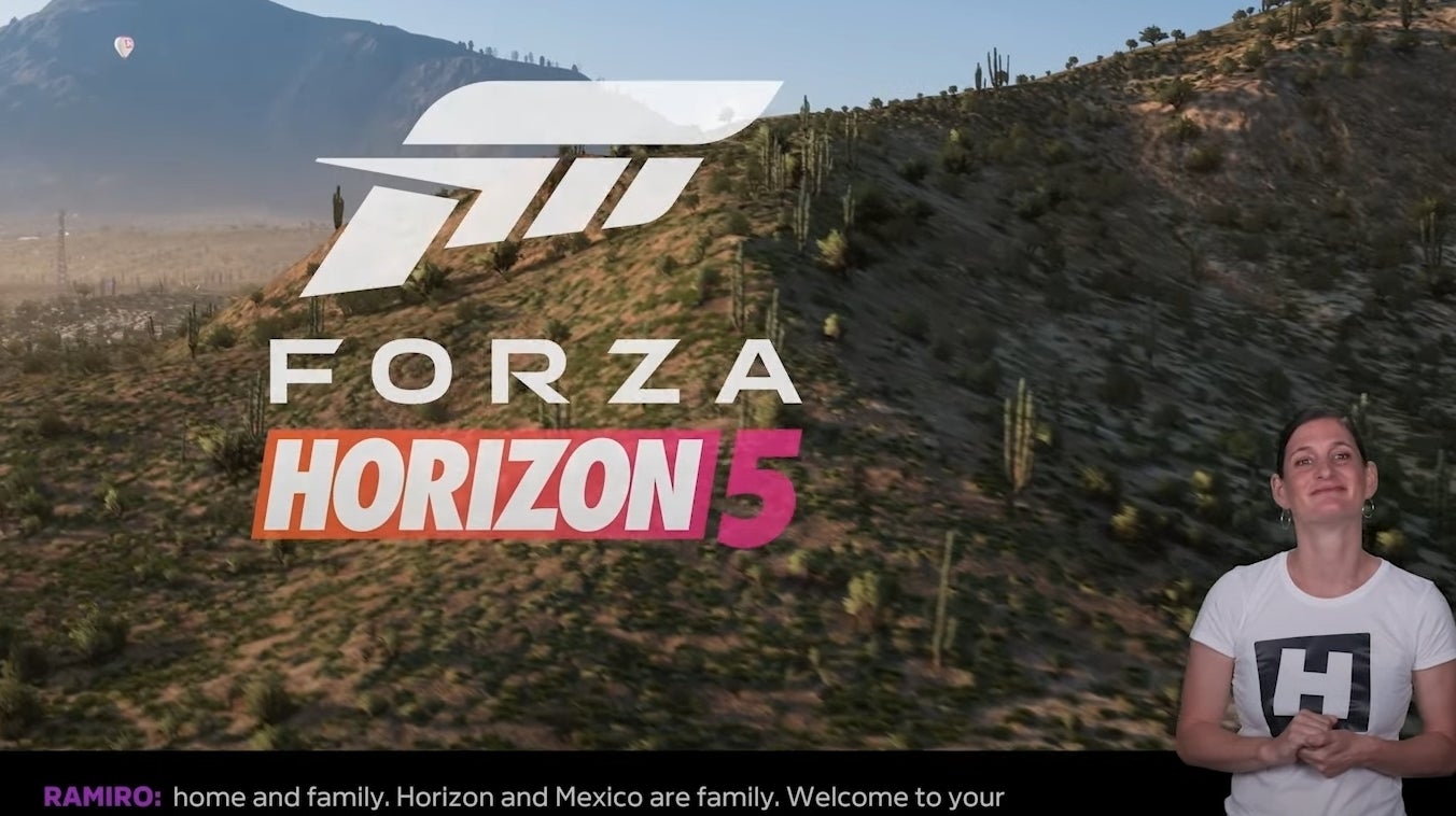 Image for Forza Horizon 5 to add sign language support