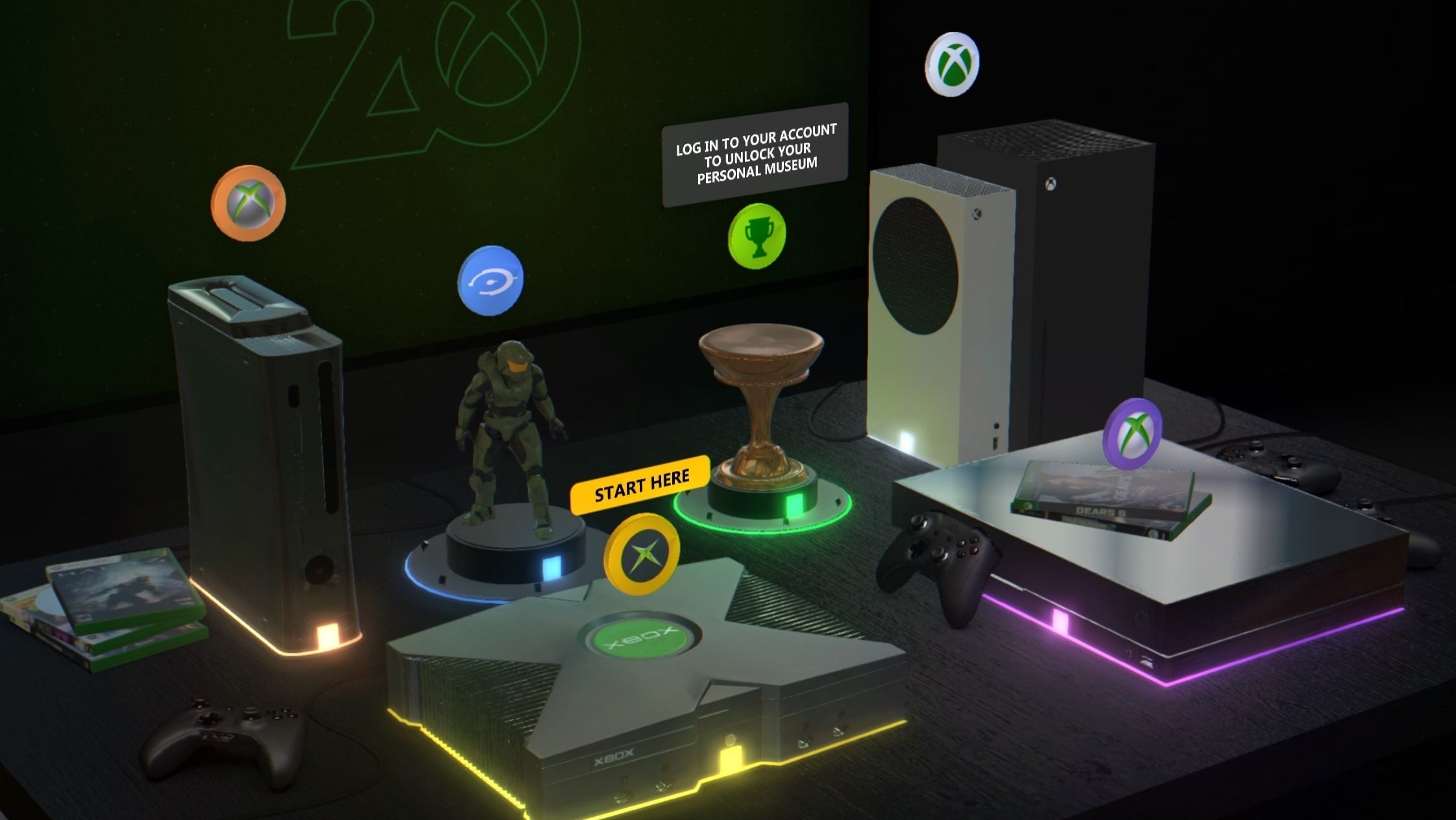 Microsoft lanza un "museo virtual" de Xbox para su 20 | Eurogamer.es