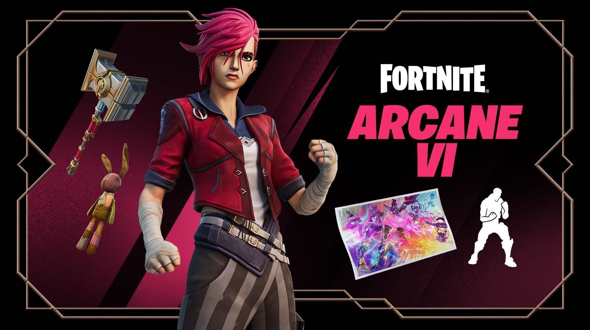 Image for Arcane's Vi is coming to Fortnite later today