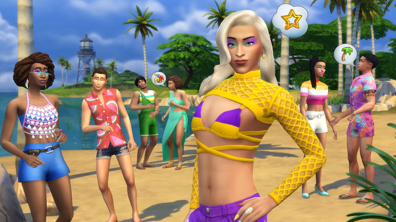 Image for EA celebrates Brazil's Carnaval in The Sims 4 with drag artist Pabllo Vittar
