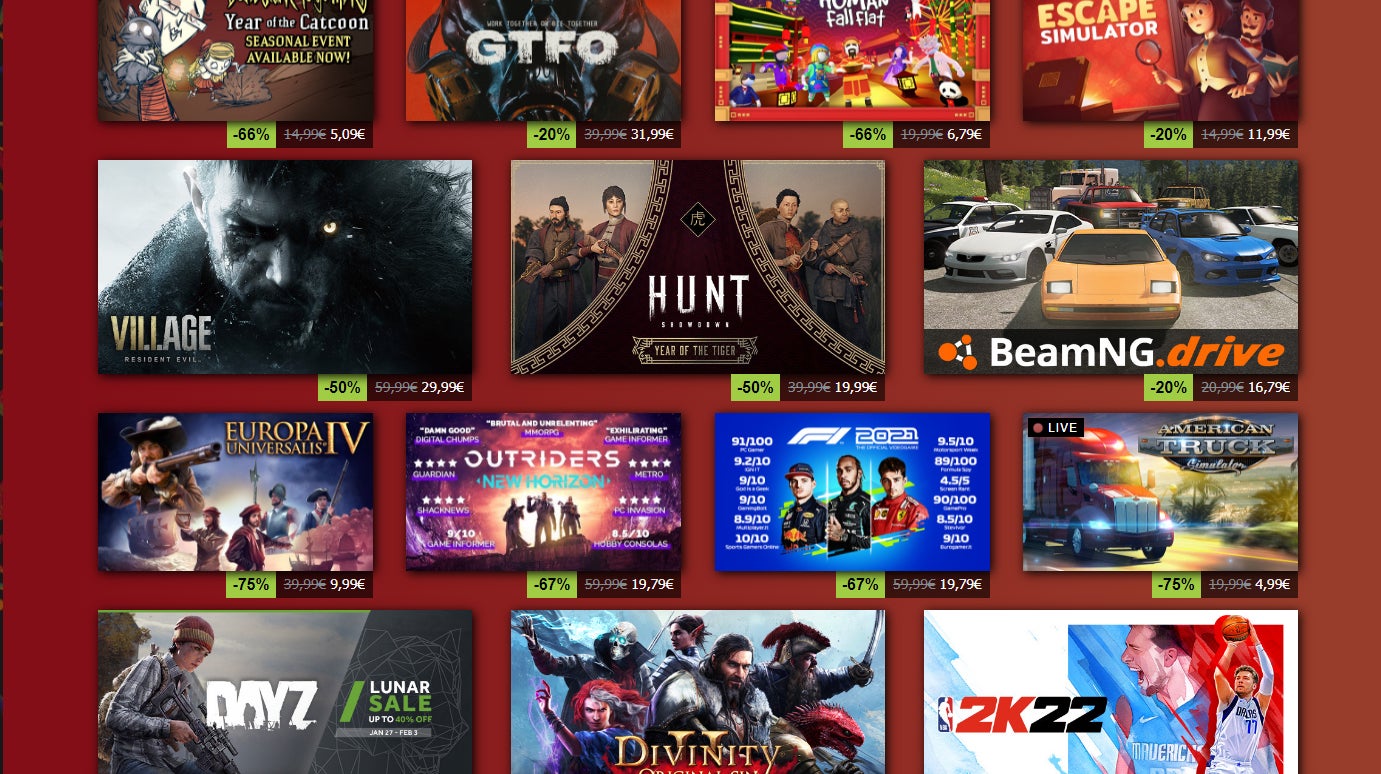 Steam: Alle Rabattaktionen in den kommenden Monaten auf einen Blick ...
