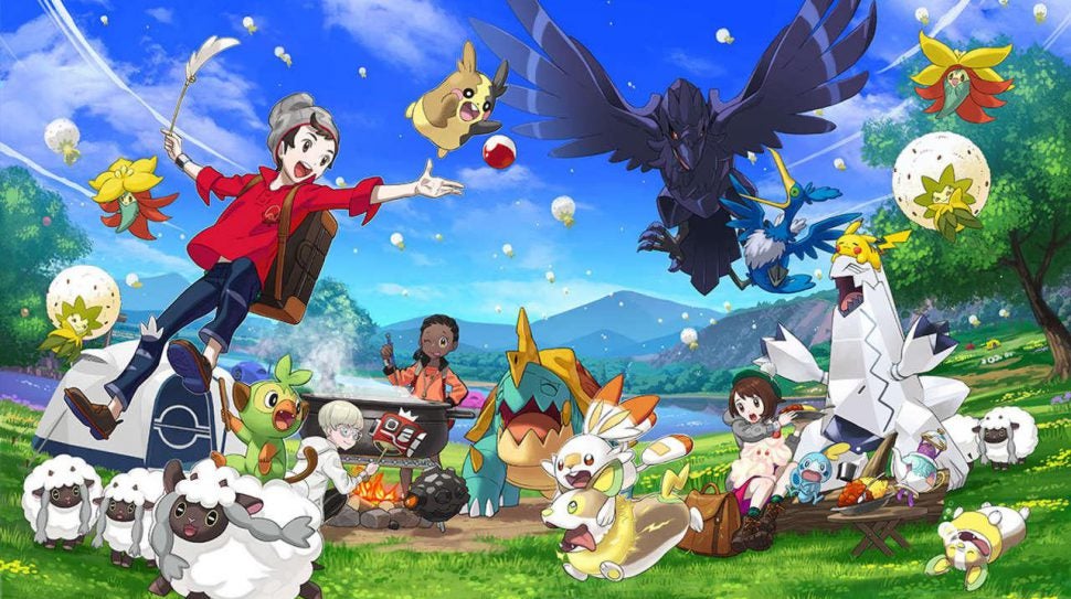 Afbeeldingen van Pokémon Sword en Shield zijn na Red en Blue de best verkochte games in de reeks