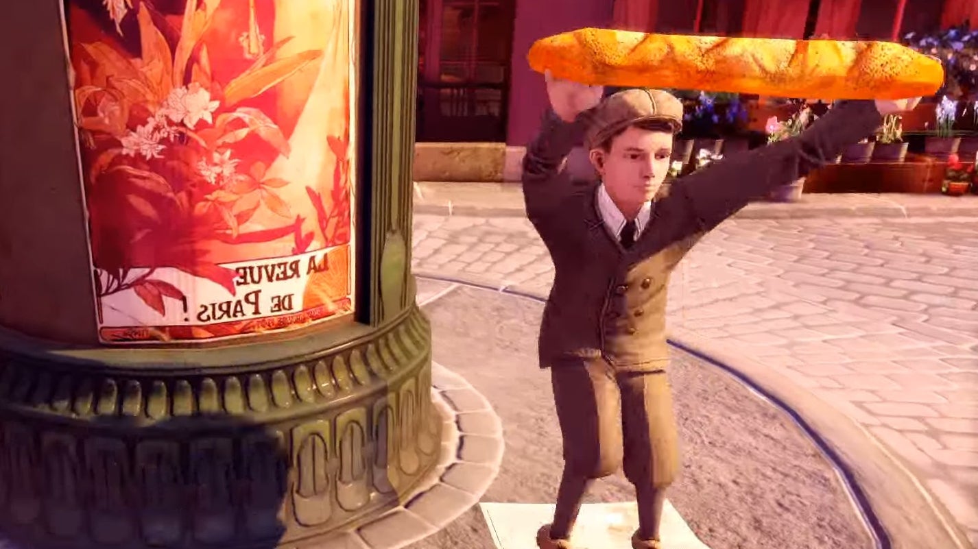 Image for Here's the reason behind Bioshock Infinite's joyous dancing bread boy