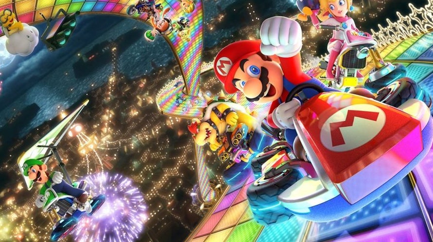 Afbeeldingen van Nieuwe Mario Kart 8 Deluxe tracks ook online speelbaar wanneer je de DLC niet bezit