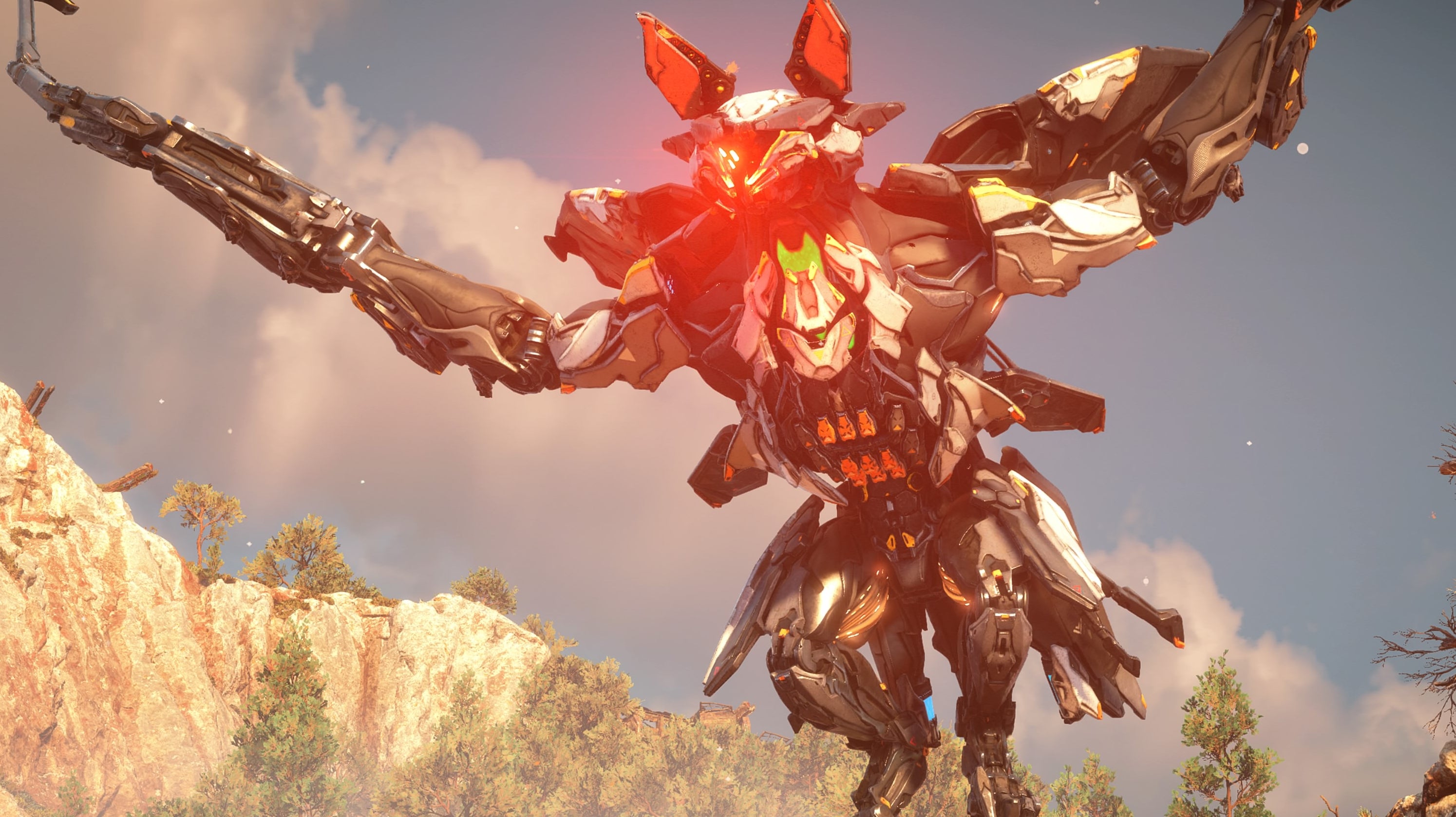 Imagem para Gameplay: Aloy enfrenta duas máquinas incríveis em Horizon Forbidden West