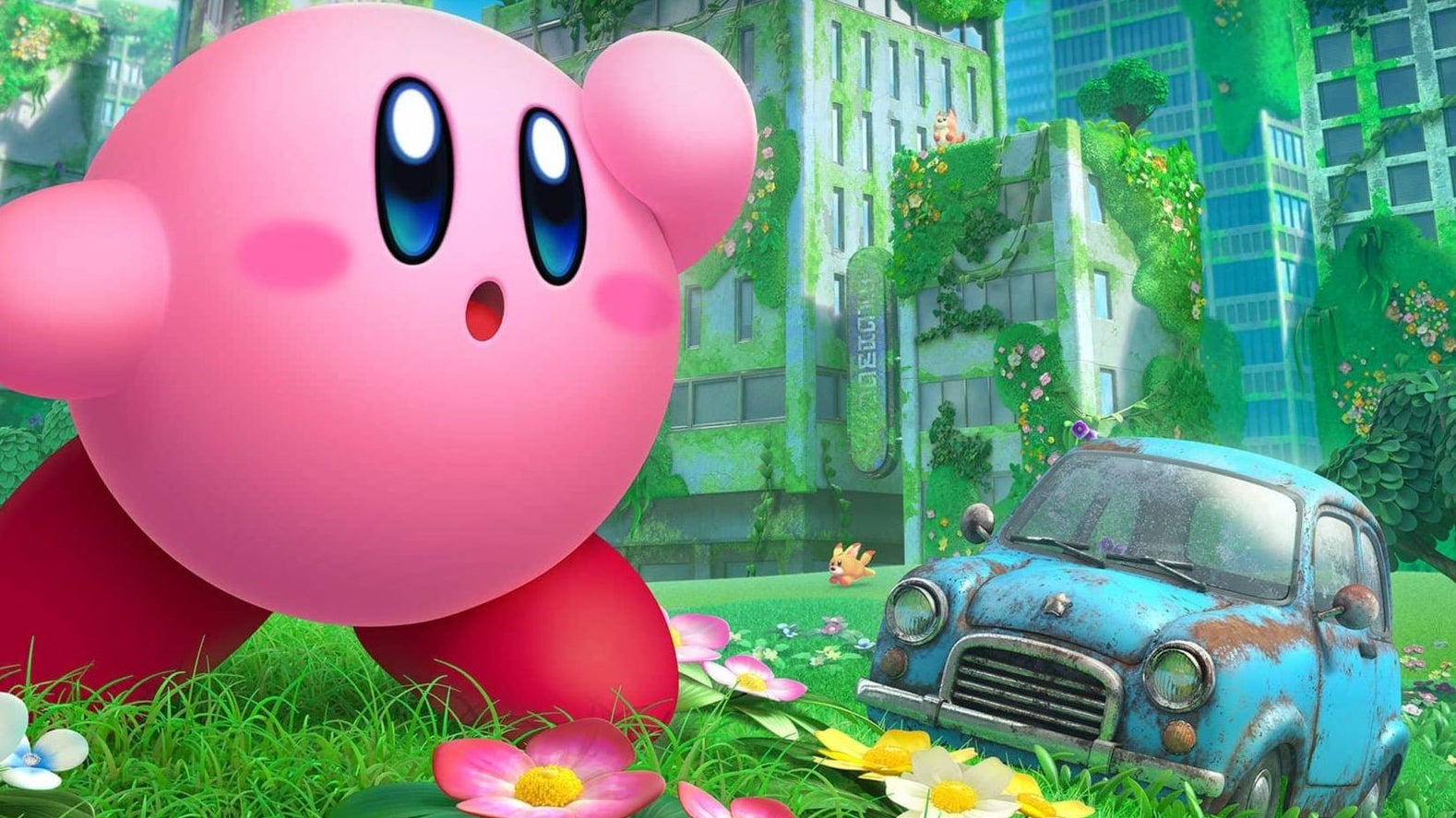 Imagem para Kirby aplica o seu Mouthful Mode até à própria Nintendo Switch