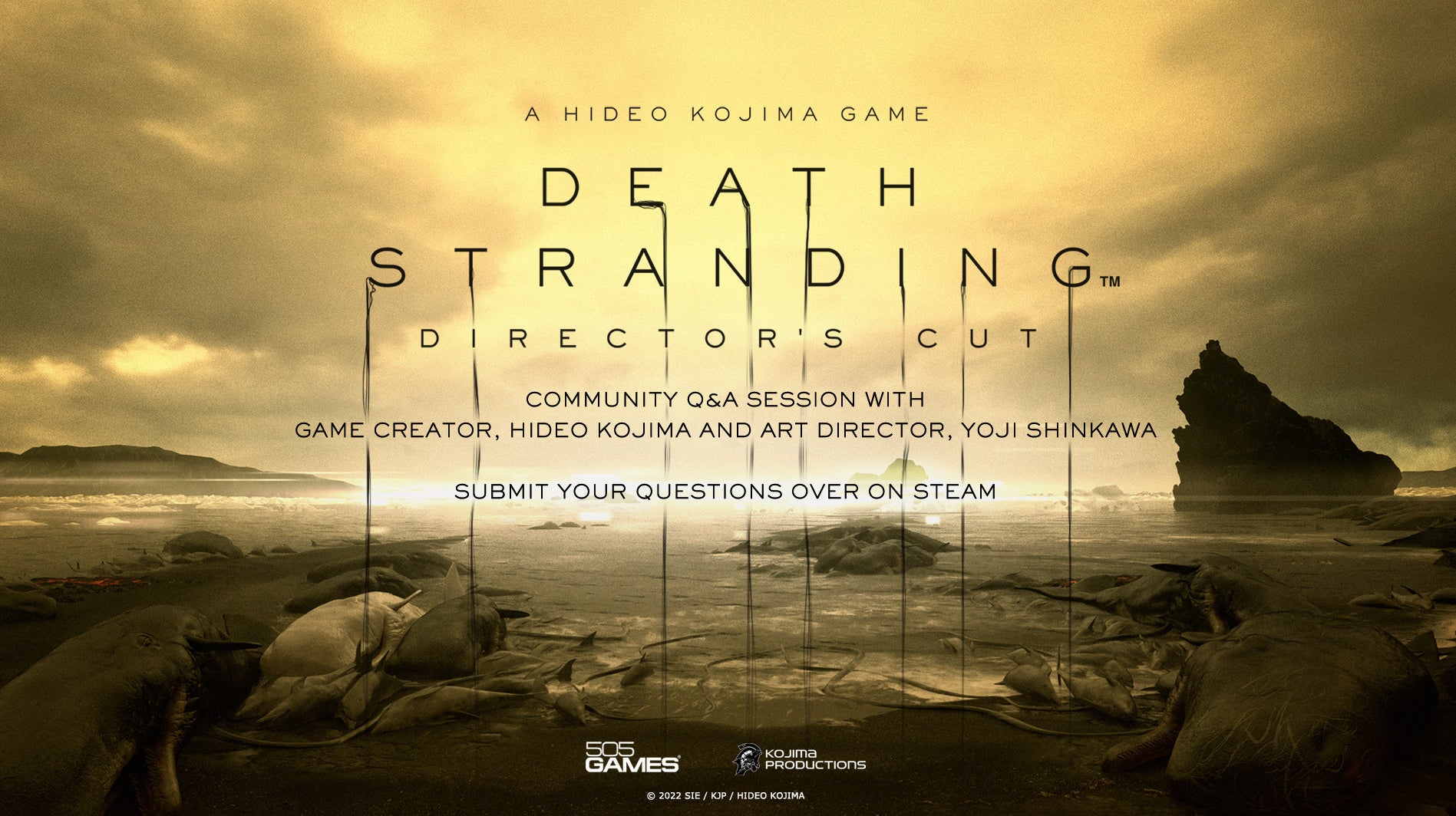 Immagine di Death Stranding Director's Cut: Hideo Kojima e Yoji Shinkawa a disposizione dei fan in una sezione Q&A